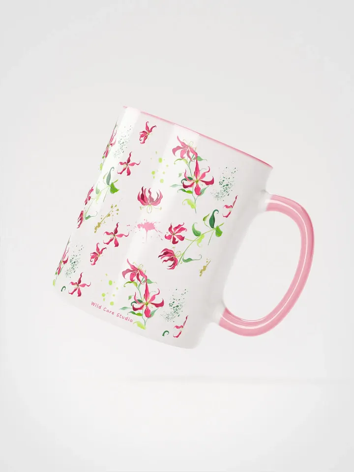 Flame Lily Ceramic Mug product image (2)