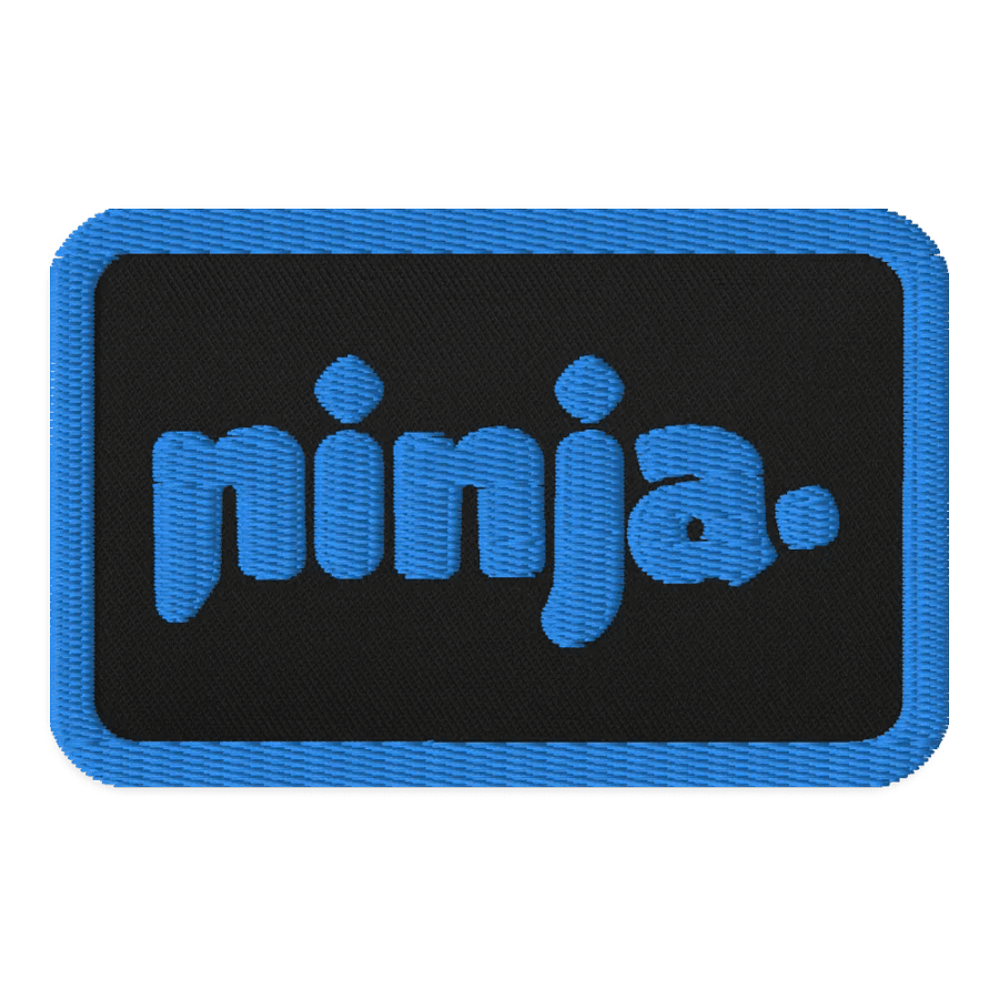 Ninja Patch: Blue and Black product image (1)
