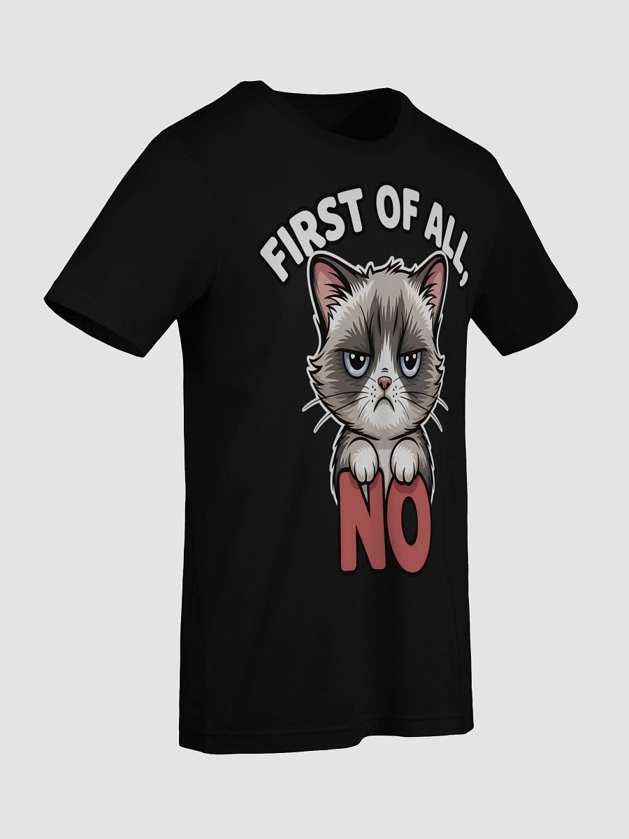 Grumpy Cat 'First of All, No' T-Shirt product image (91)