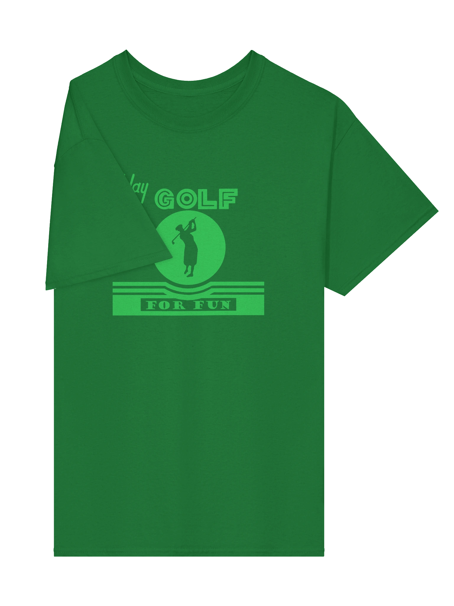 'Golf for Fun' T-Shirt — Dark product image (4)