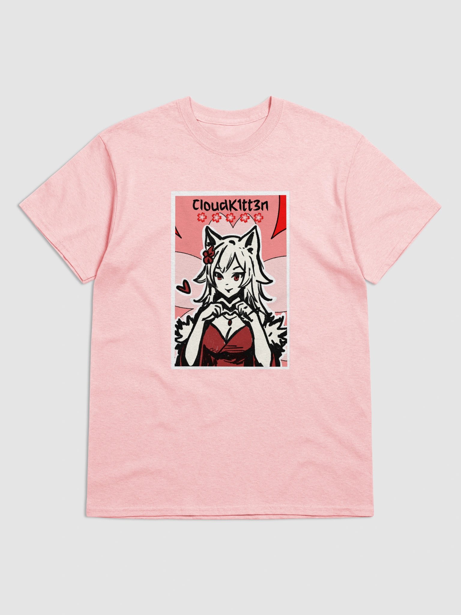 Japanese Brush Hand Heart Tee product image (65)
