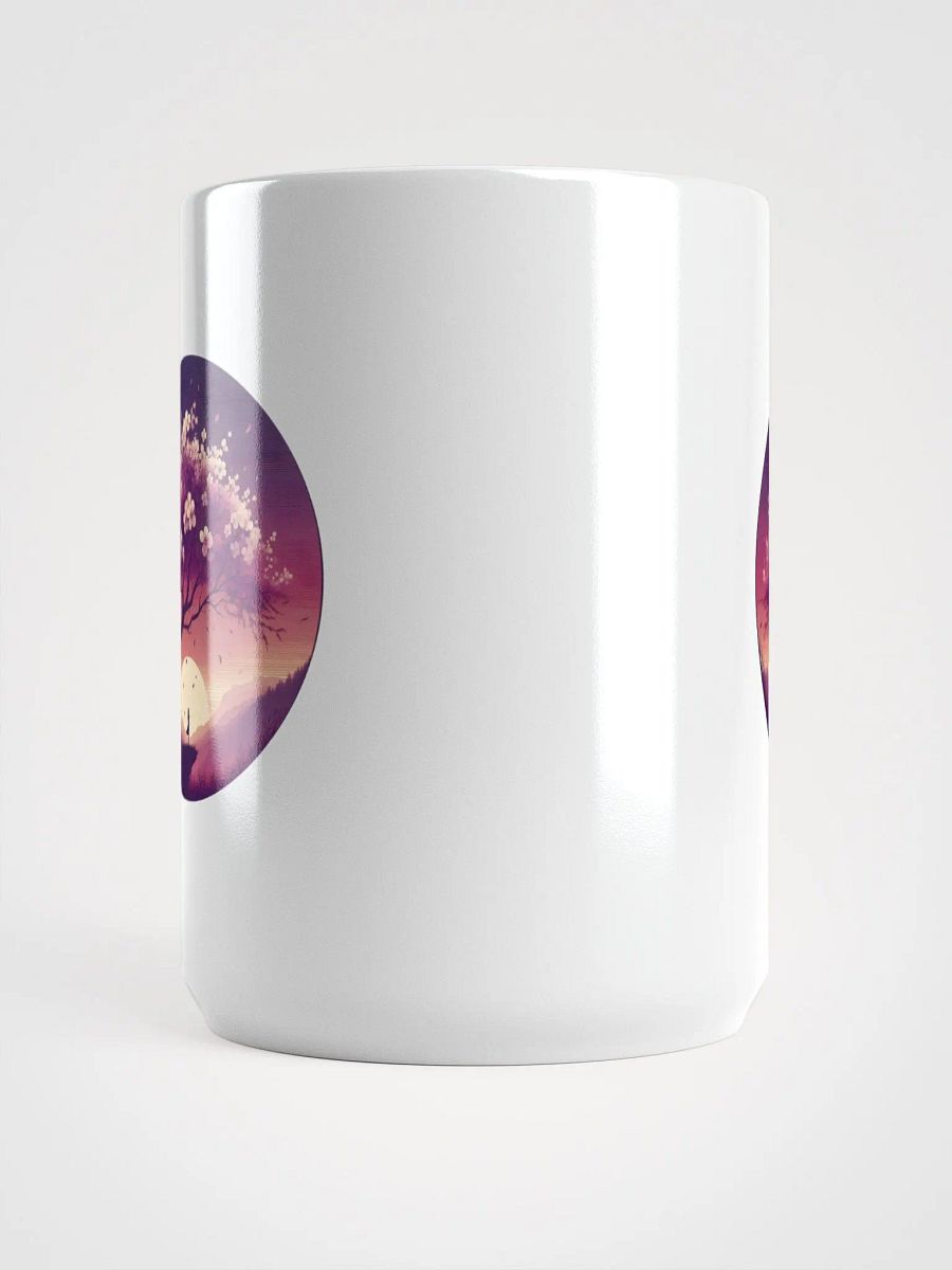 Silhouette Under a Blooming Tree Mug product image (5)