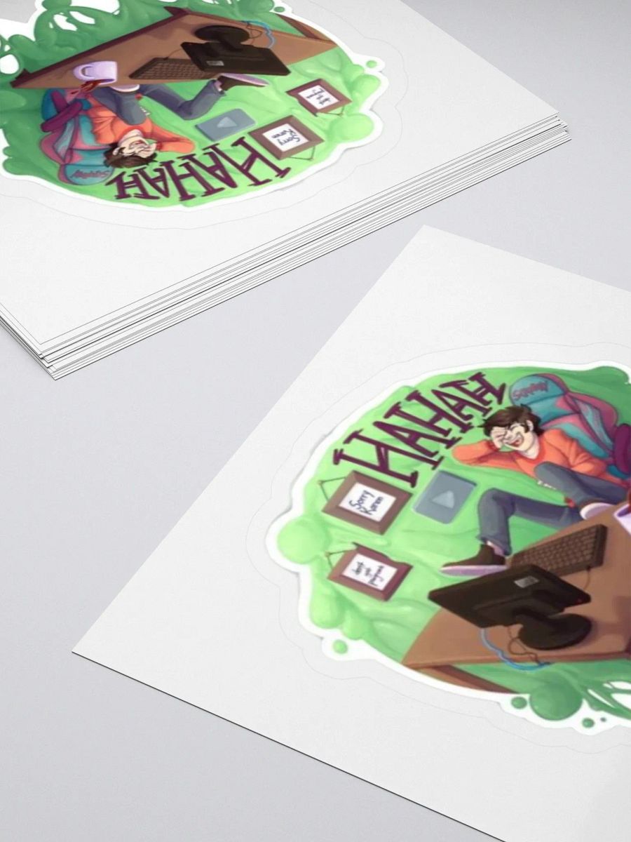 HAHA Merch Die Cut Sticker product image (4)
