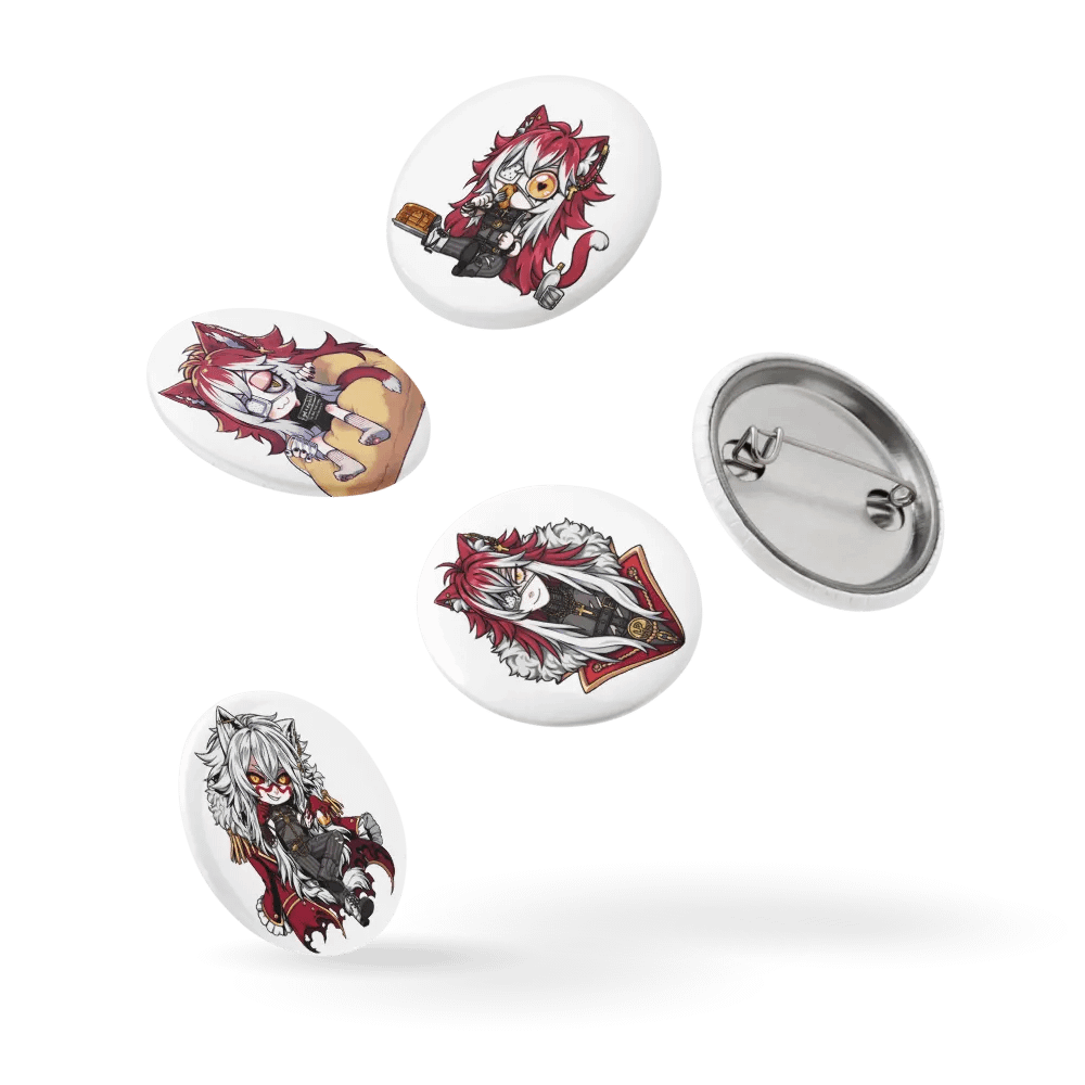 Kitty Button Set product image (14)
