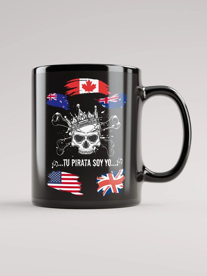 Taza Negra - Tu Pirata Soy Yo product image (1)