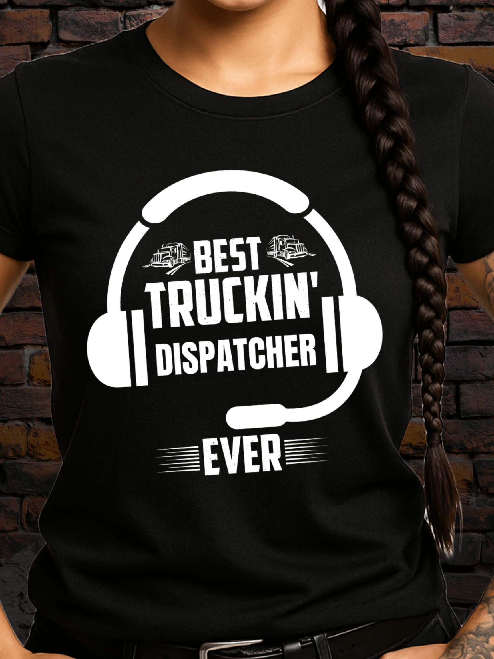Best Truckin’ Dispatcher Ever – Women’s Softstyle Tee product image (4)