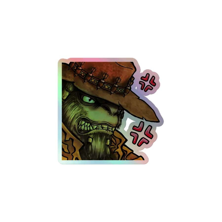 GRRR - Sticker Olografico product image (1)