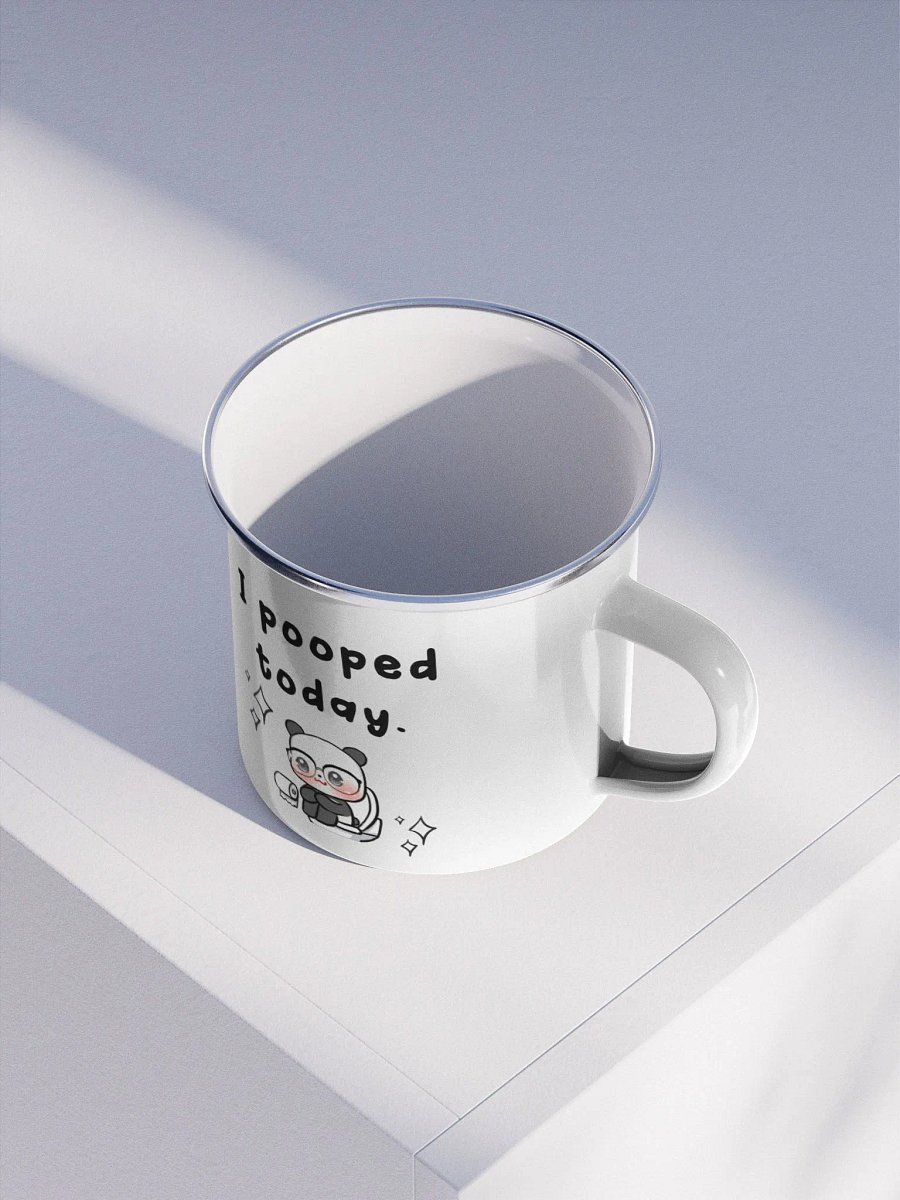 I Pooped Today Enamel Mug product image (3)