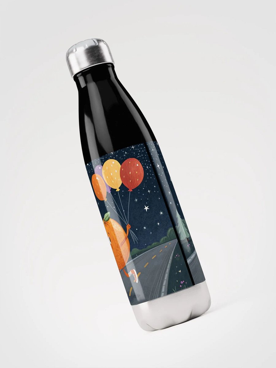 Happy Orange Stainless Steel Water Bottle product image (3)