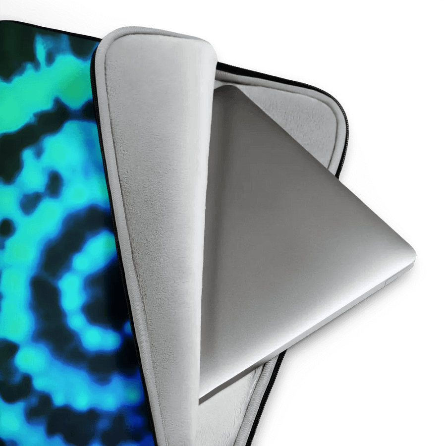 blue moon splash laptop sleeve product image (3)