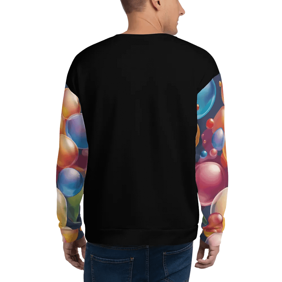 Vibrant Bubble Unisex Sweatshirt product image (7)