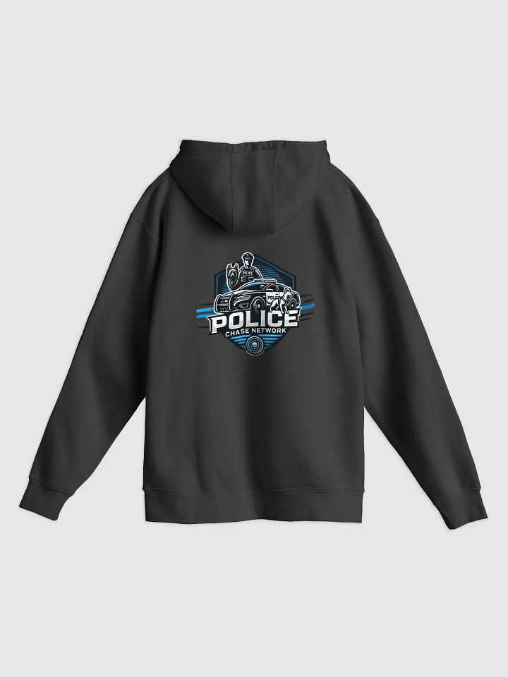 Police Chase Network Logo Hoodie - Back Only product image (1)