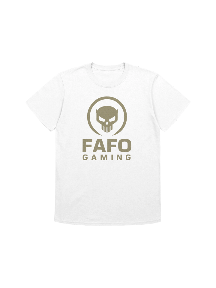 FAFO t-shirt VERSION 2 WHITE product image (1)