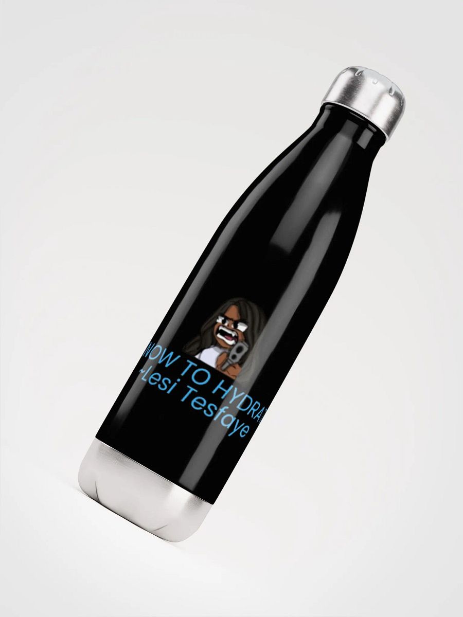 Lesi Tesfaye Twitch Quote Stainless Steel Water Bottle product image (3)