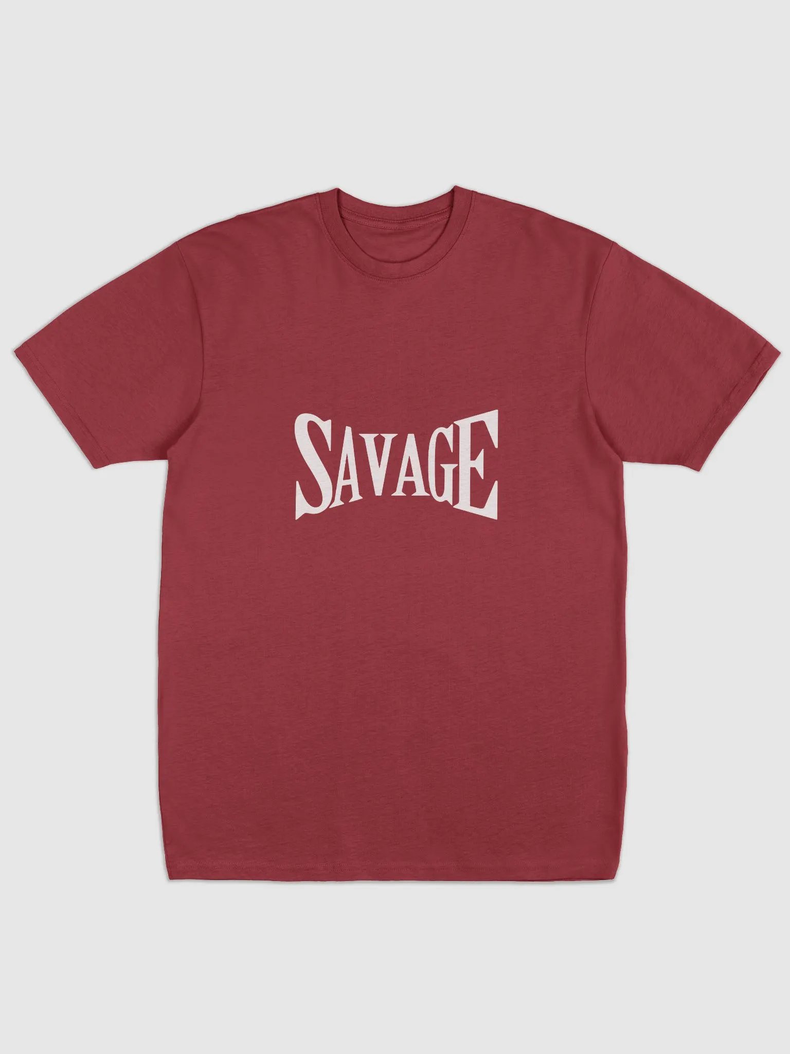 Savage Blocky Text Men's Tee product image (6)