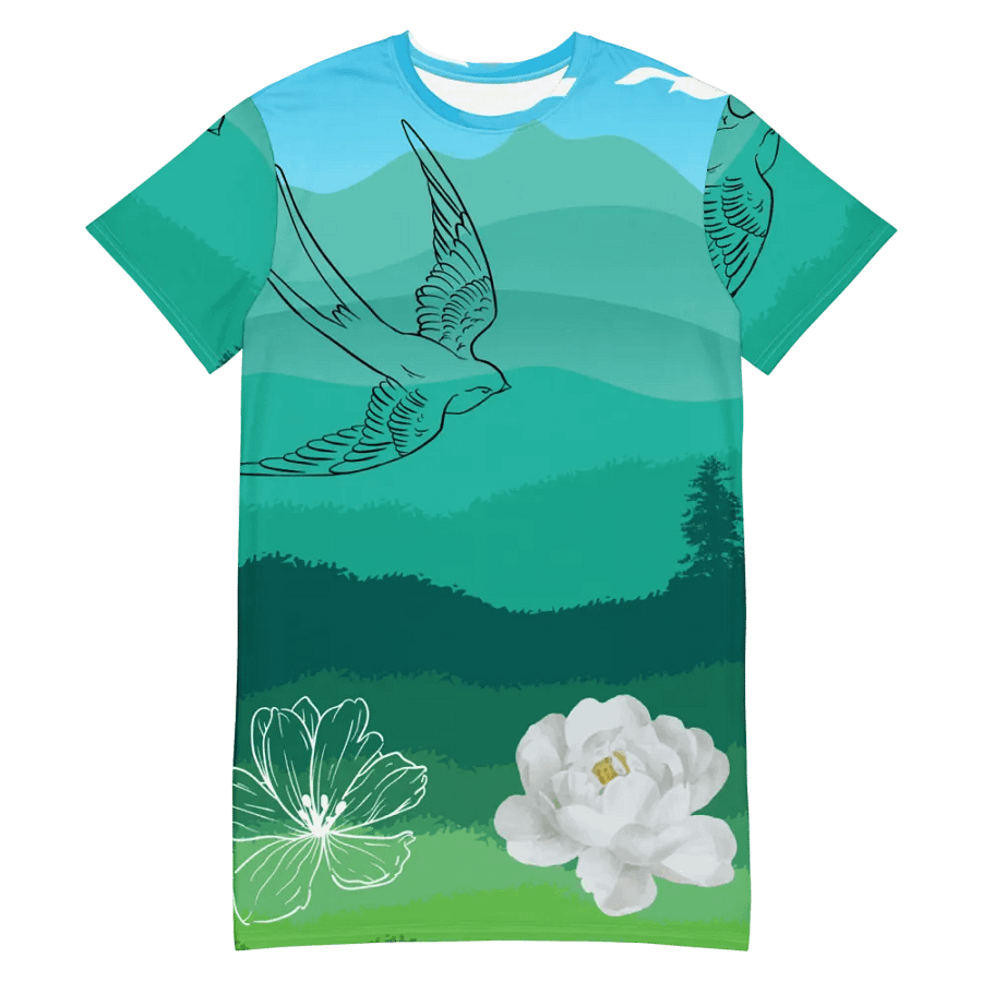 Bird in Flight Floral Horizon product image (3)