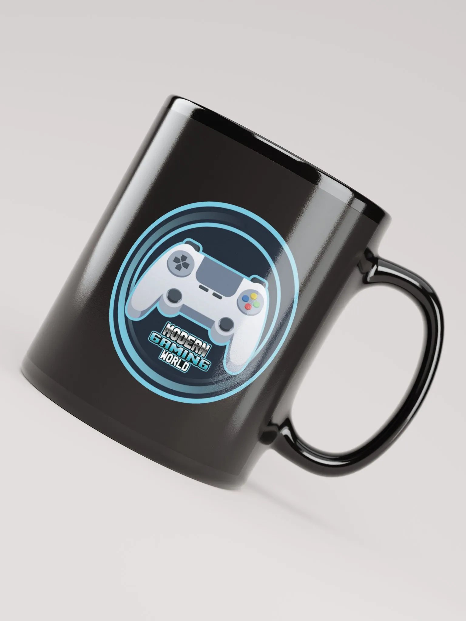 ModernGamingWorld Black Glossy Mug product image (7)