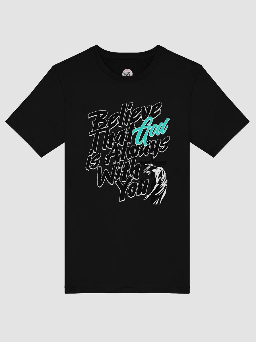 God Is Always With You T-Shirt (Blue) product image (9)
