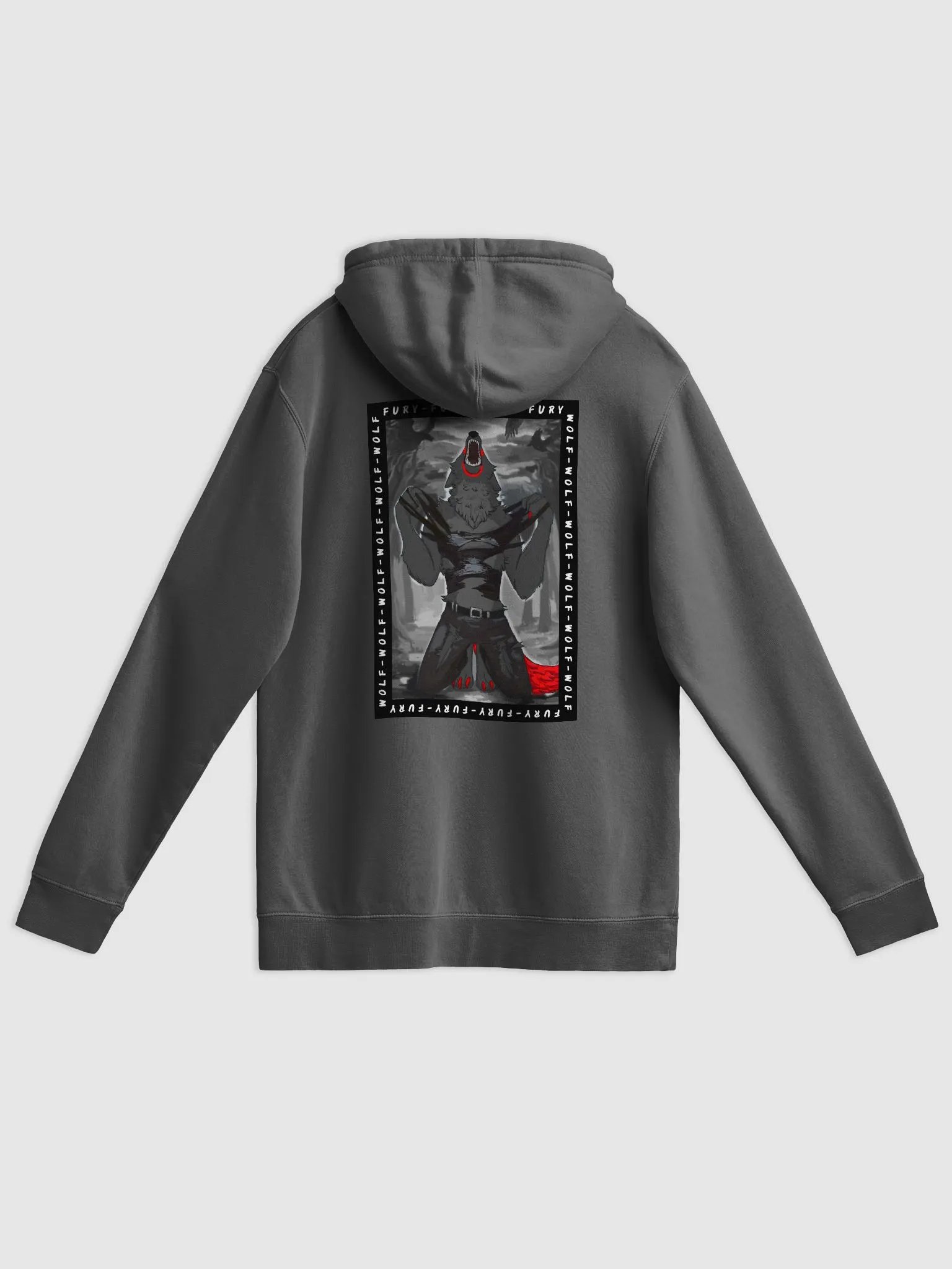 Werewolf Premium Streetwear Hoodie product image (12)
