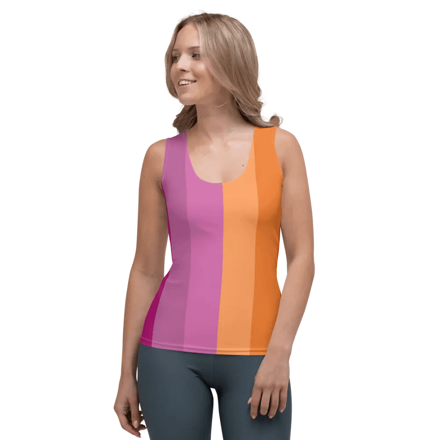 Lesbian Pride Flag - Tank product image (3)