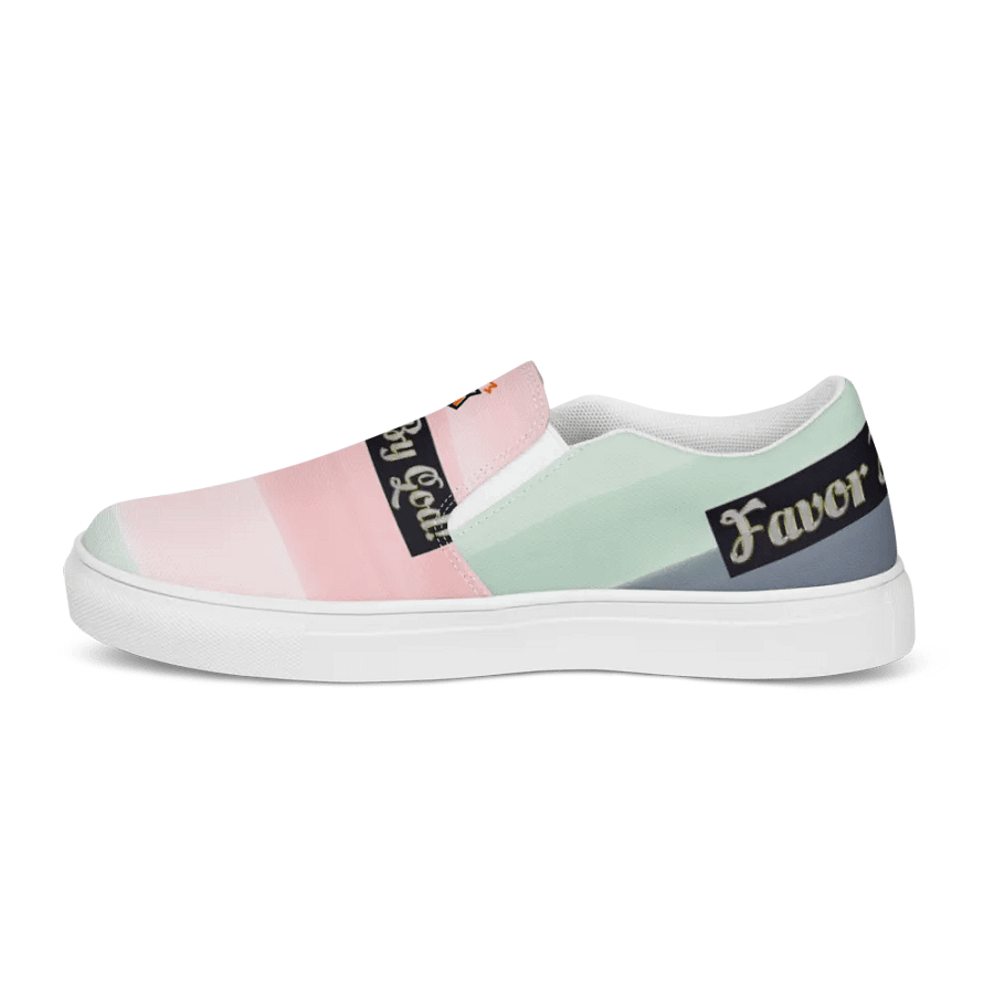 BBG Pink and Green Women's Slip On-w/o Cross product image (5)