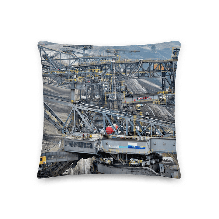 Premium-Kissen - Braunkohle Förderbrücke product image (2)