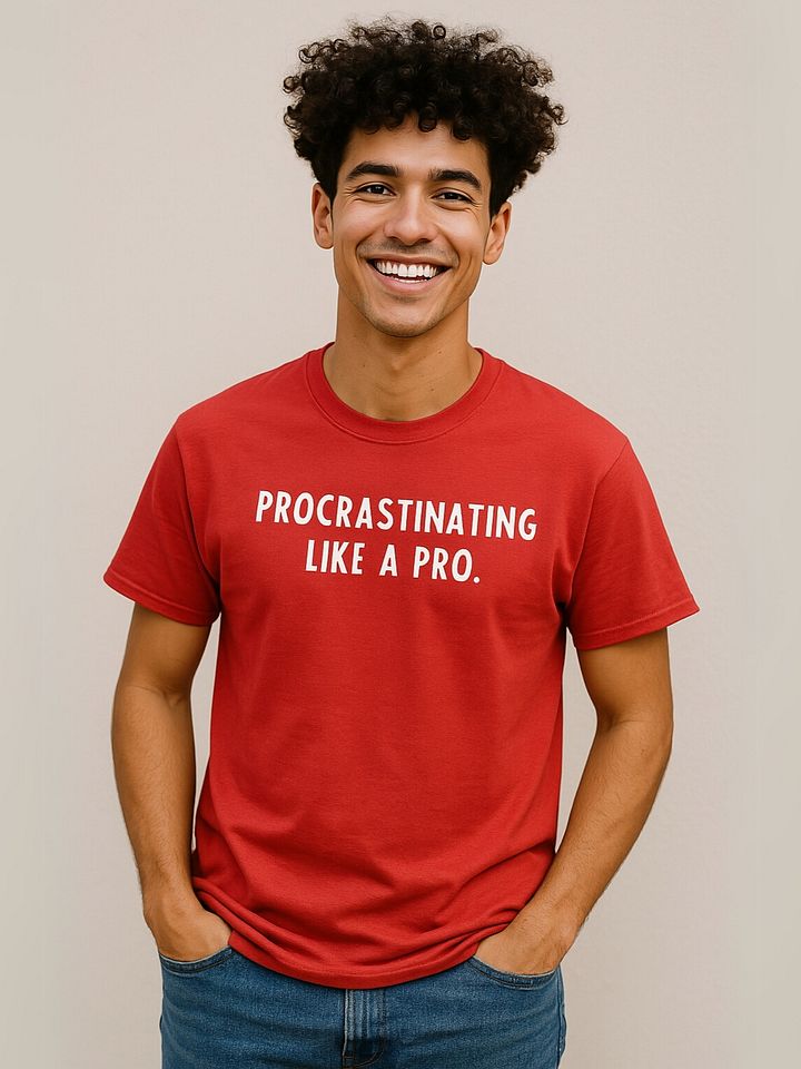 Procrastinating Like a Pro T-shirt product image (22)