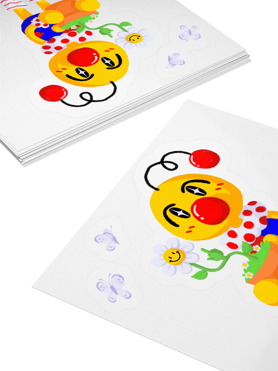 Boyoyoing Flower Pot Rude Sticker product image (4)