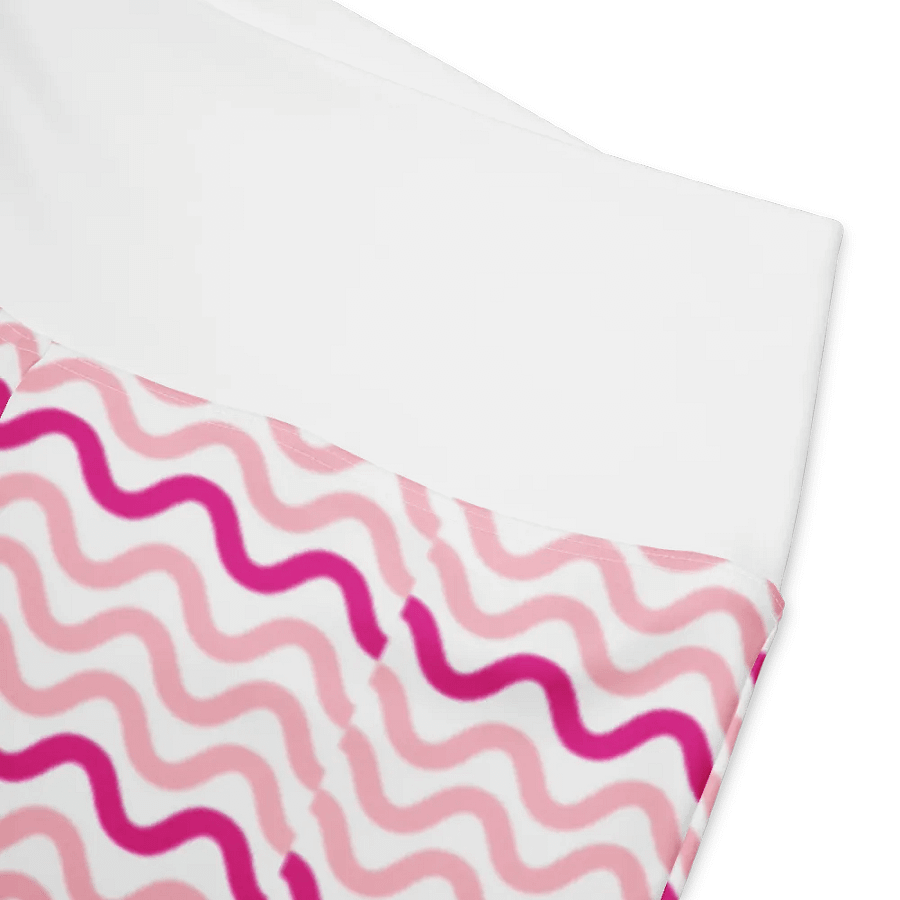 Pink Pattern Flare Pants product image (1)