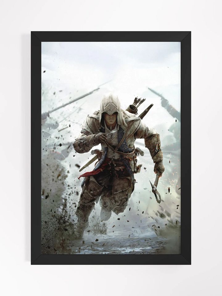 Assassin's Creed - Connor in Motion Framed Print product image (1)