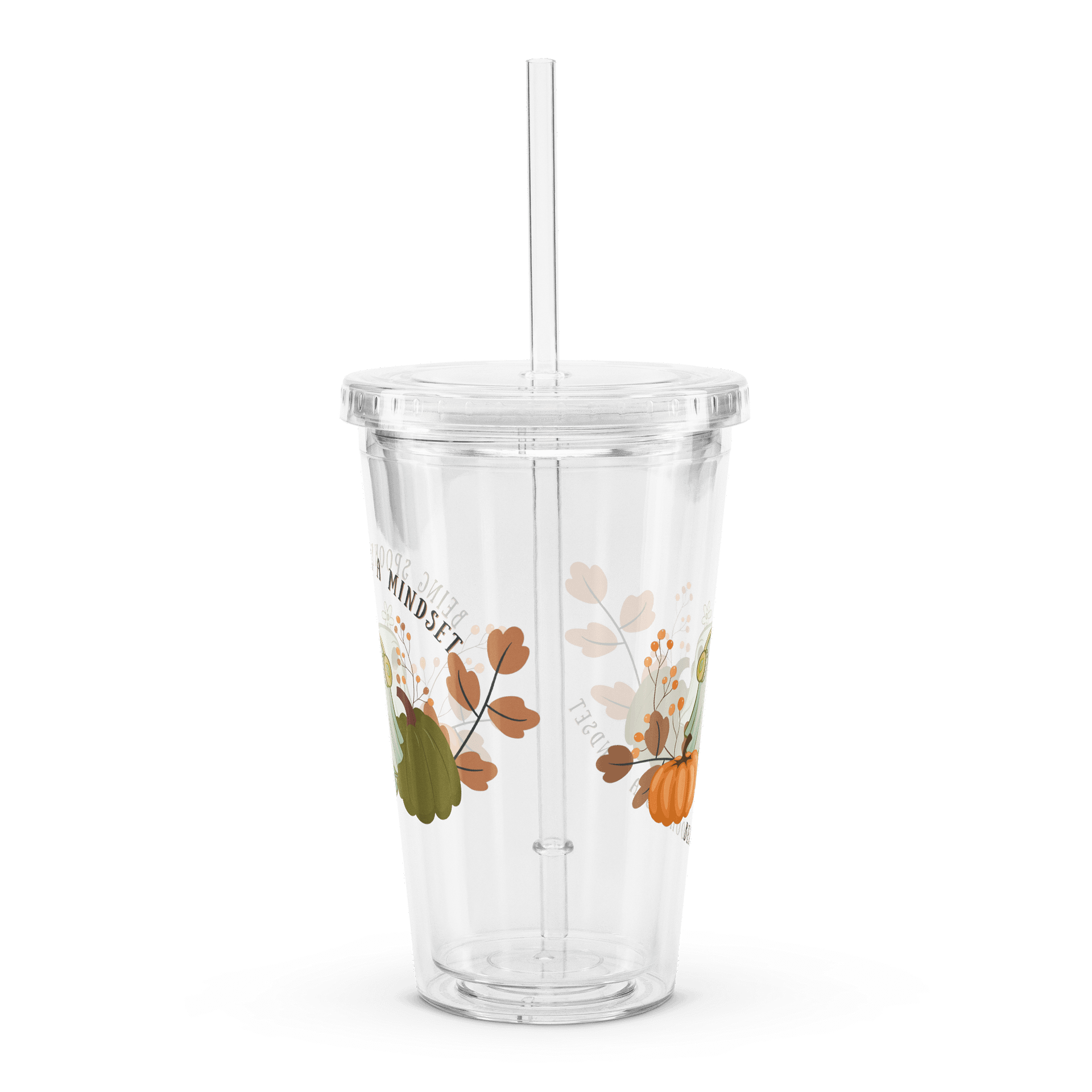 Being Spooky Is a Mindset Plastic Cup product image (3)