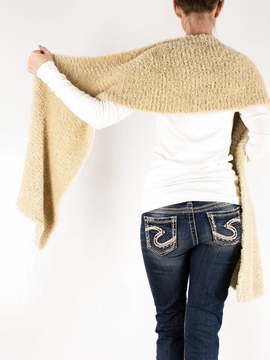 Simple Soft Scarf Knitting Pattern - Soothe Your Soul product image (2)