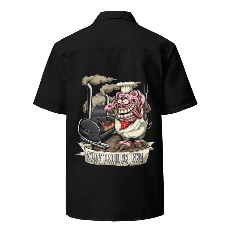 Porkin Pig Unisex Hawaiian Shirt product image (8)