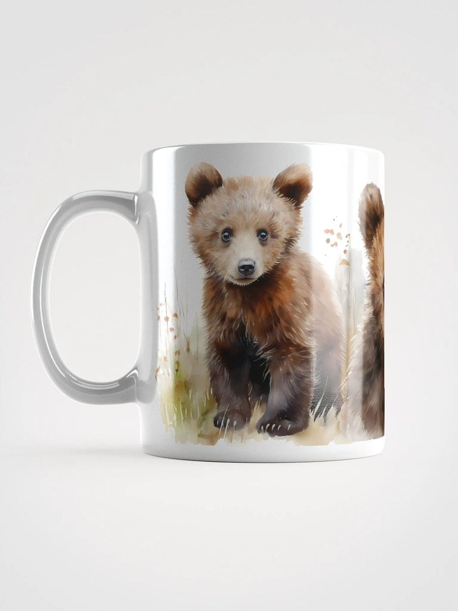Curious Cubs White Glossy Mug product image (4)