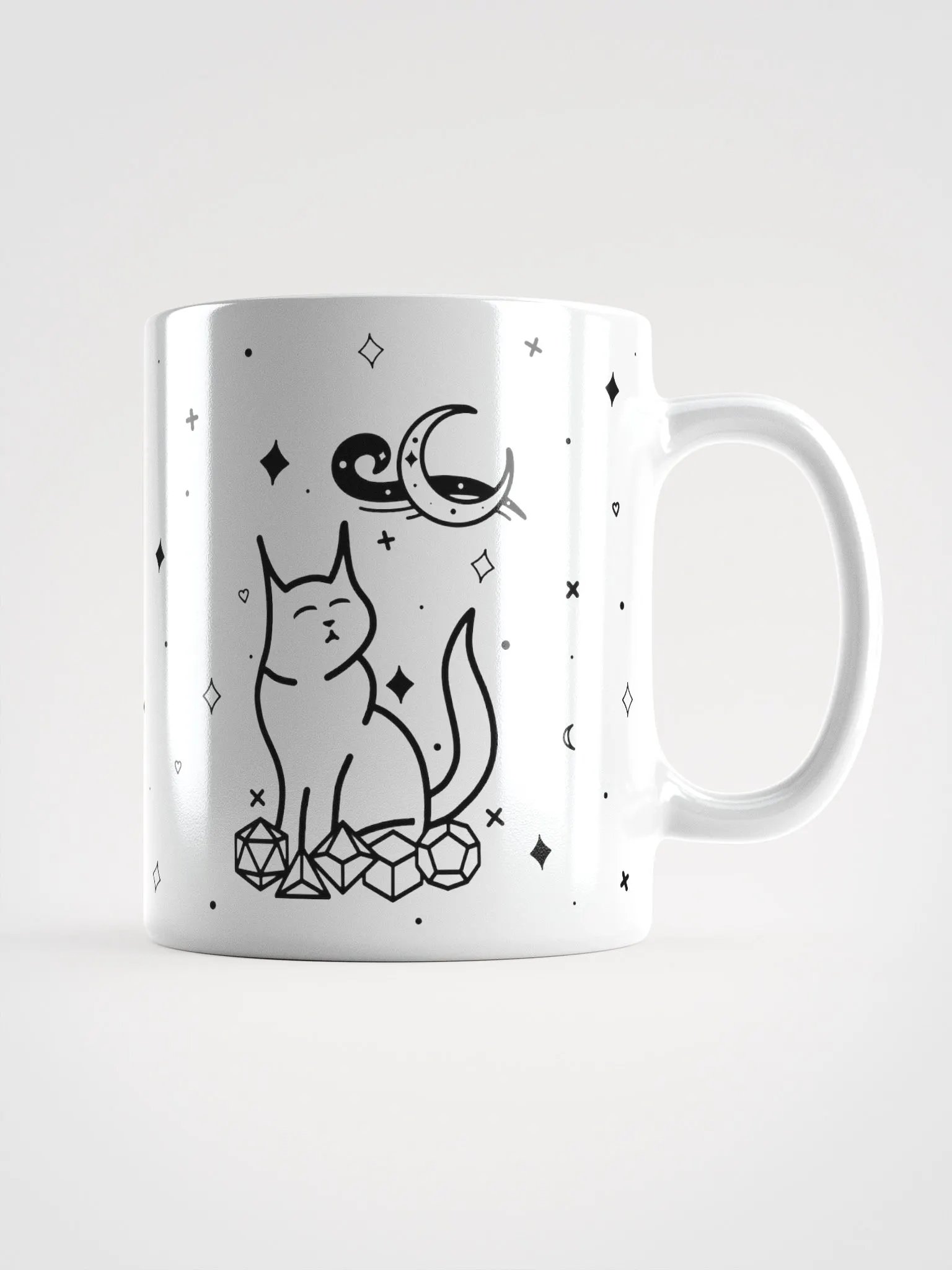 Sun and Moon Cat Mug product image (1)
