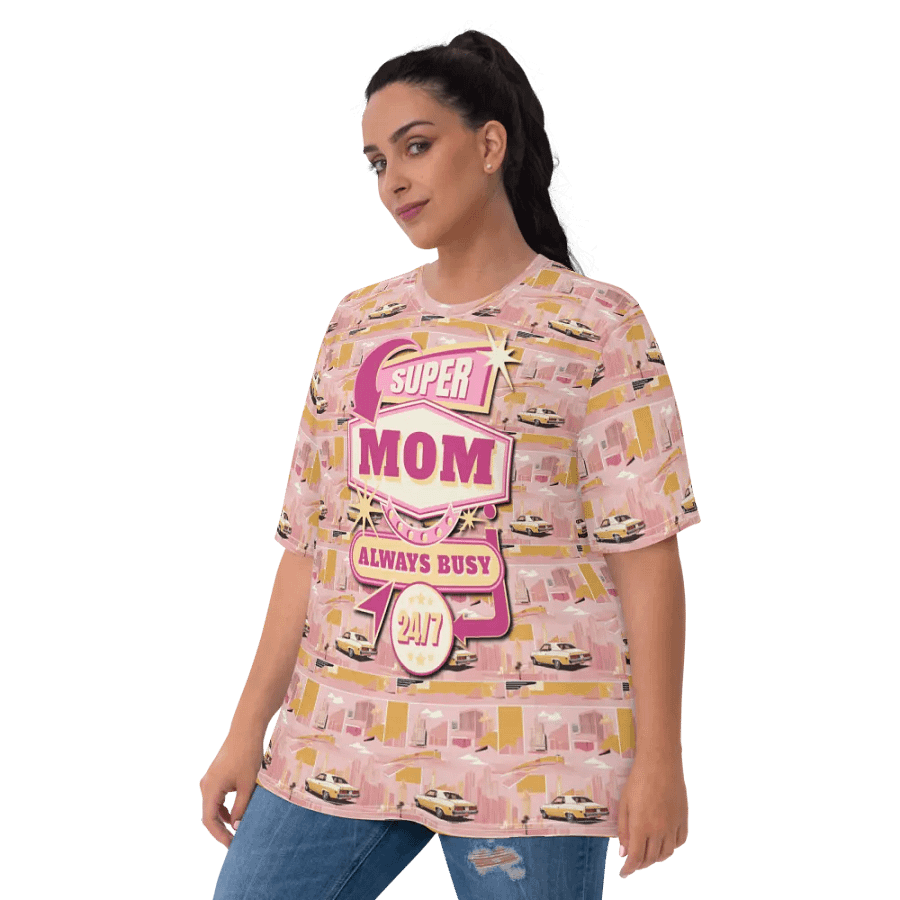 Super Mom All Over Print T-shirt product image (11)