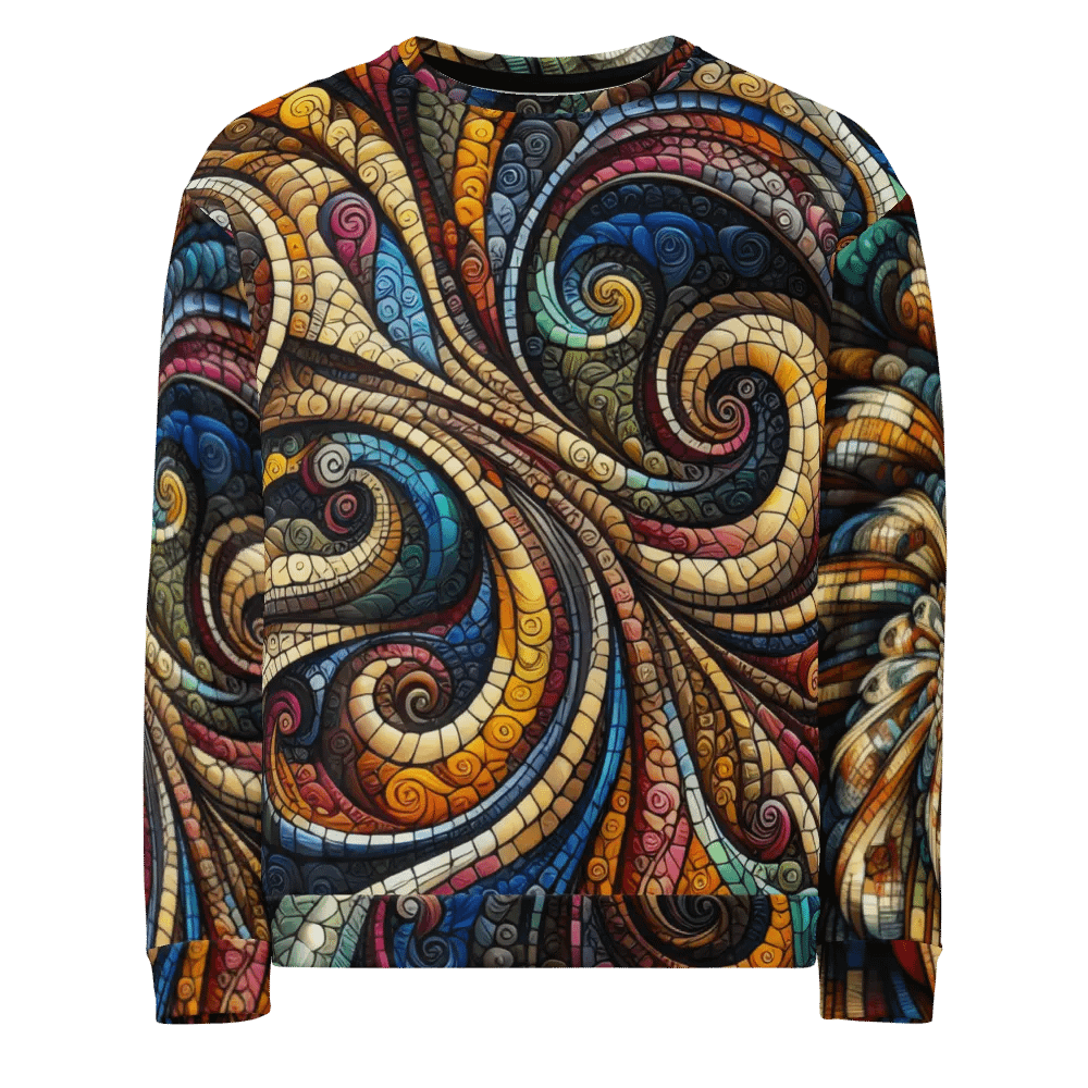 Colorful Patterns - All-Over Unisex Sweatshirt #2 product image (1)