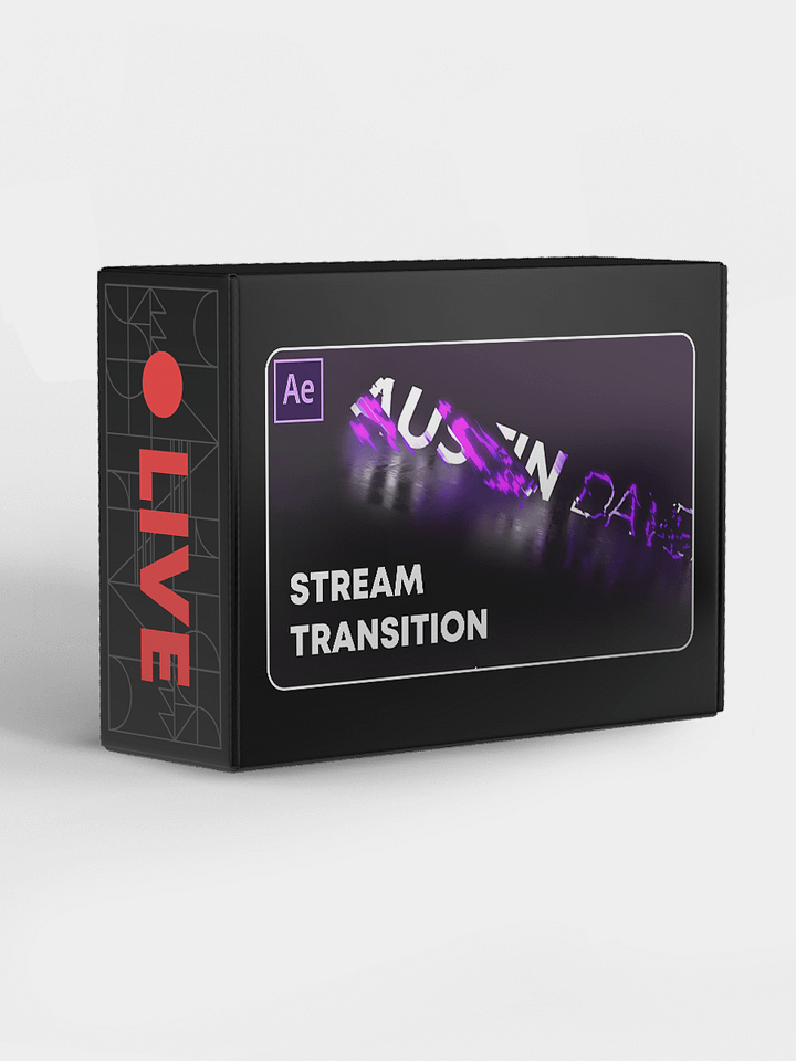 Stinger Transition For Streaming (After Effects) product image (1)