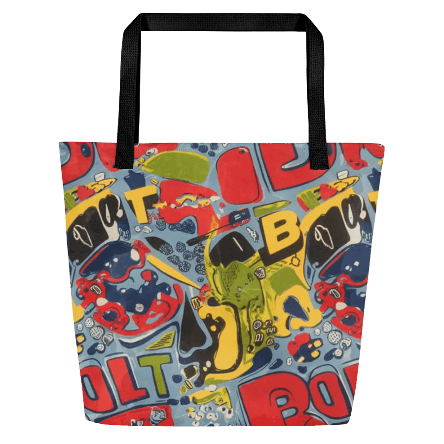 Vibrant Comic-Inspired Graffiti Typography – BOLT!" product image (1)