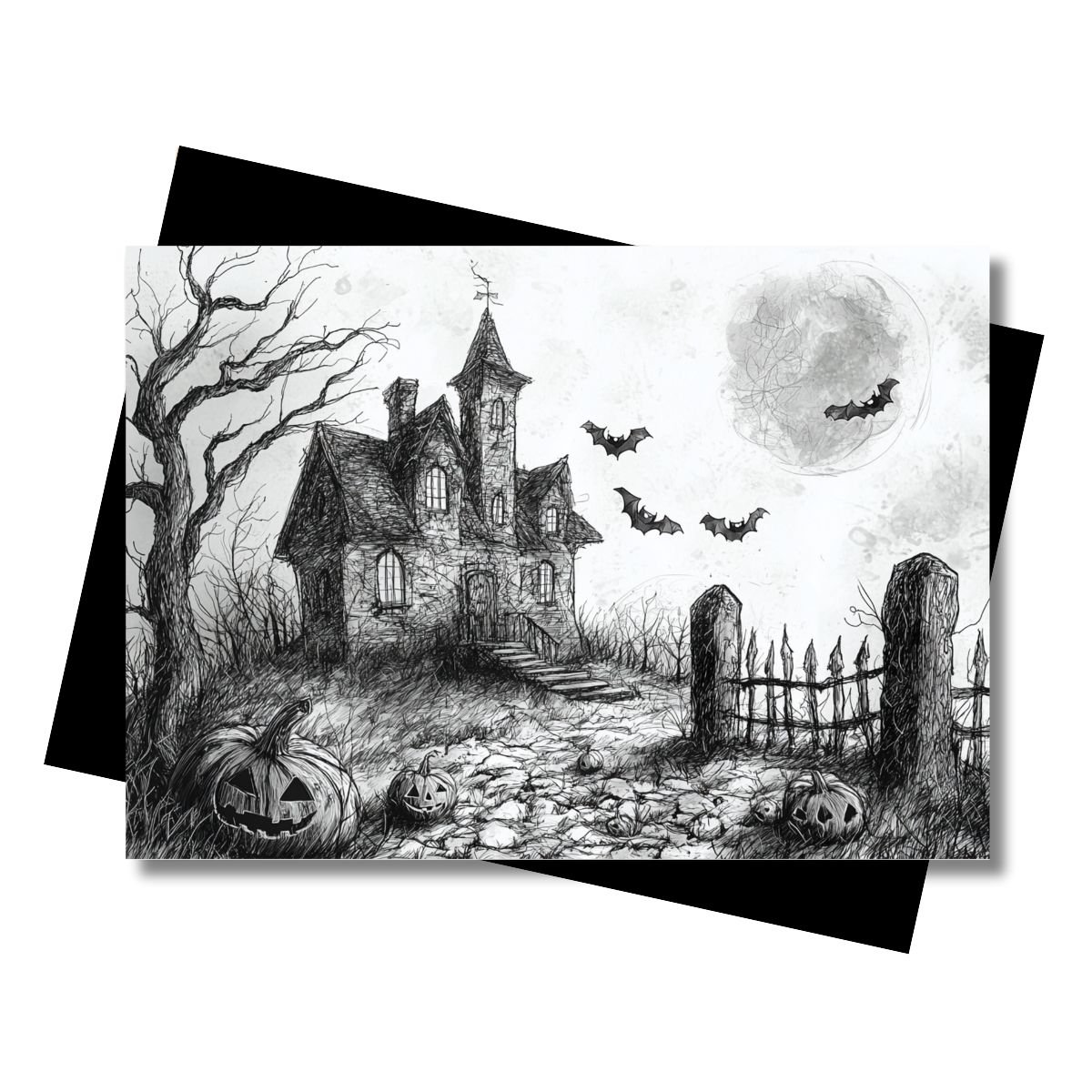 Bat Cottage Greeting Card product image (1)