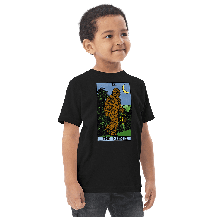 Bigfoot Hermit Tarot Card Toddler Shirt product image (7)