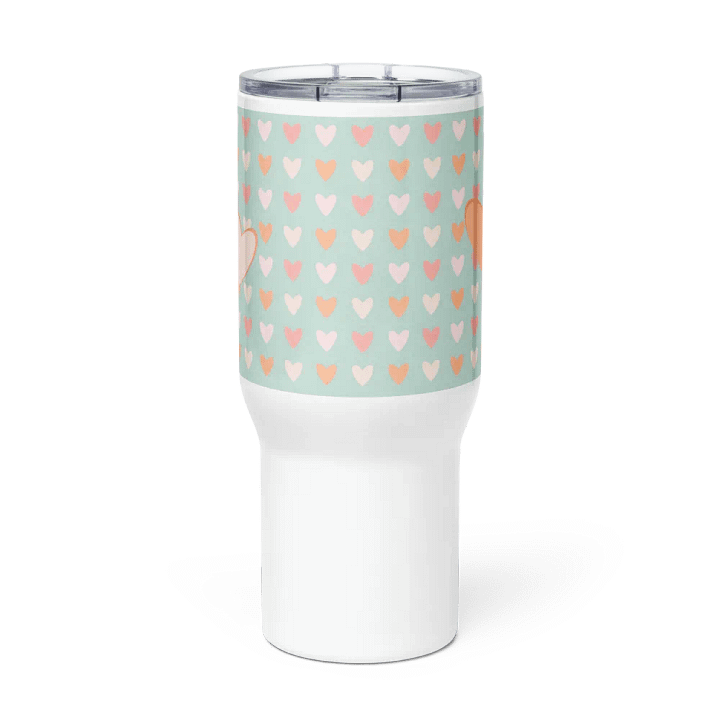Simply Peachy Travel Mug with Handle product image (2)