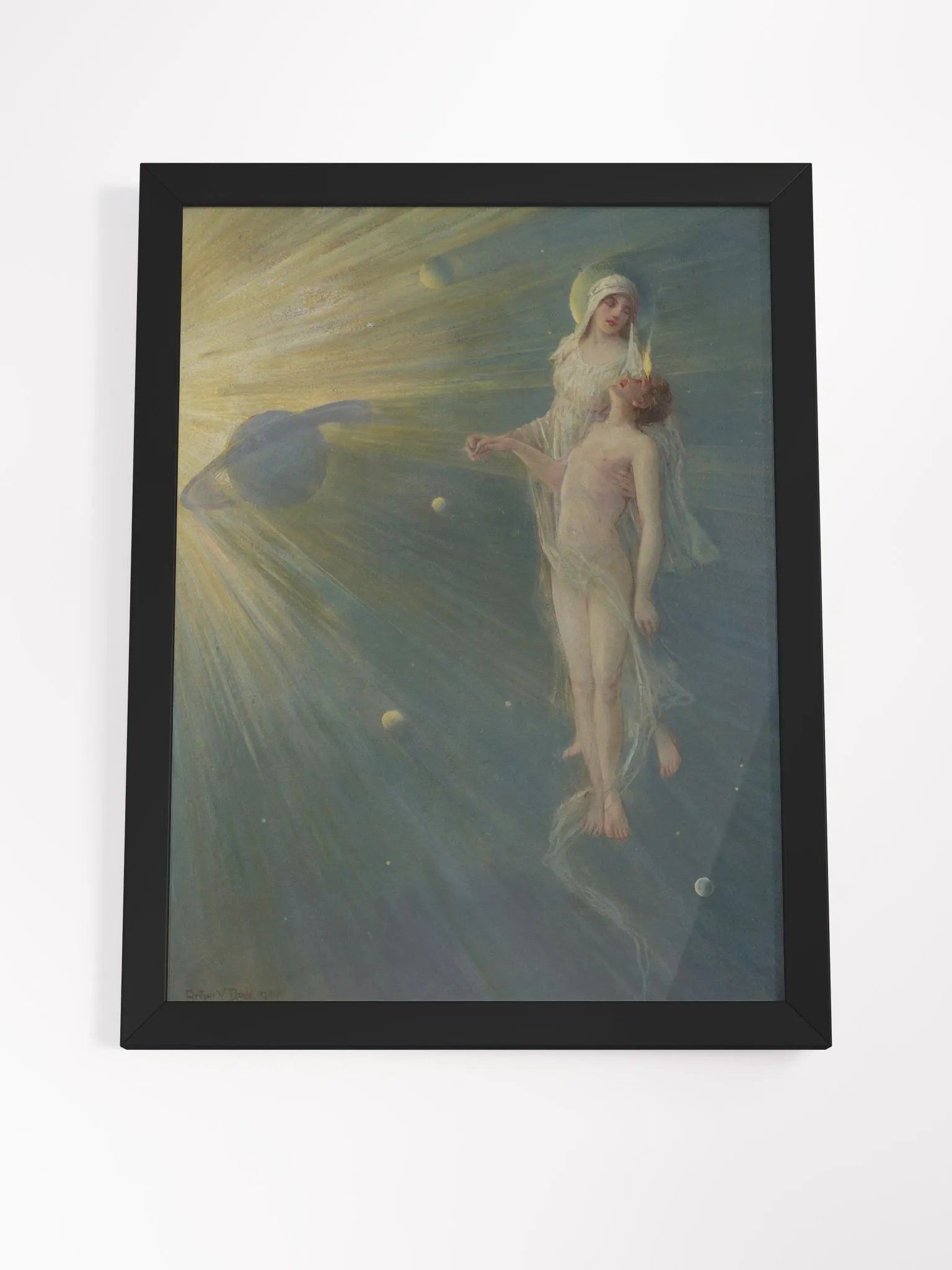 ''Untitled (Cosmic Salvation)'' by Arthur Diehl Framed Poster (12'' x 16'') product image (4)