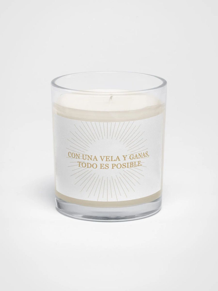 Todo es posible (everything is possible) candle product image (1)