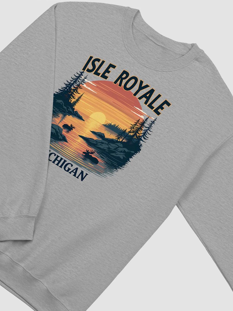 Isle Royale Sunset Crewneck Sweatshirt product image (5)