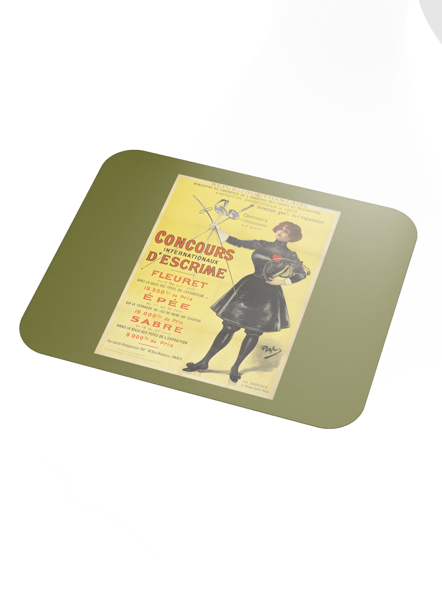 Paris Exposition 1900 Mouse Pad product image (3)