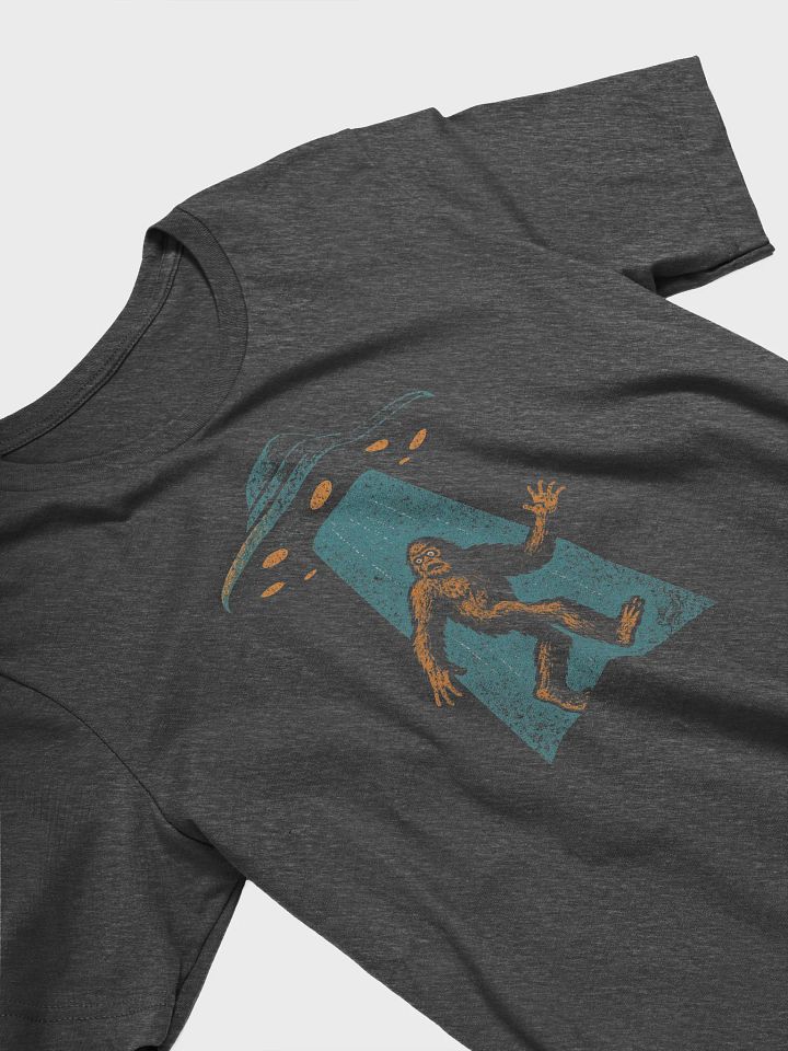 Bigfoot Abduction: Midnight Ufo Beaming up Bigfoot Tee (Version II) product image (2)