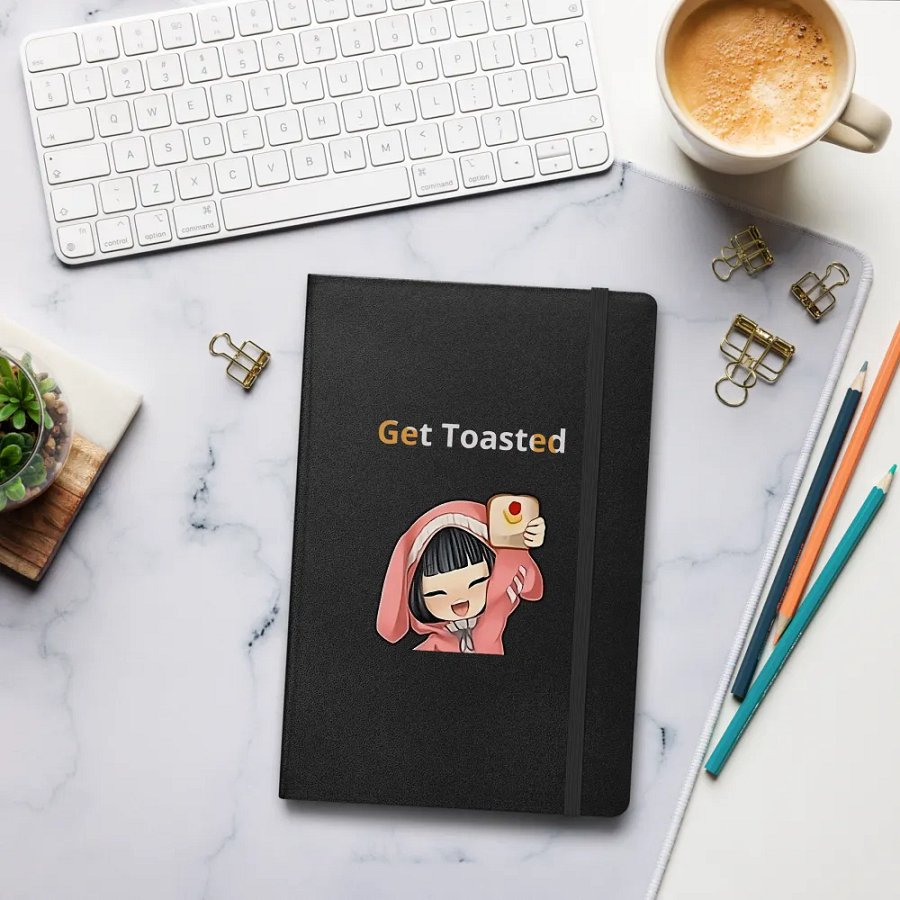 Bunny Feng Toast Hardcover Bound Notebook product image (8)