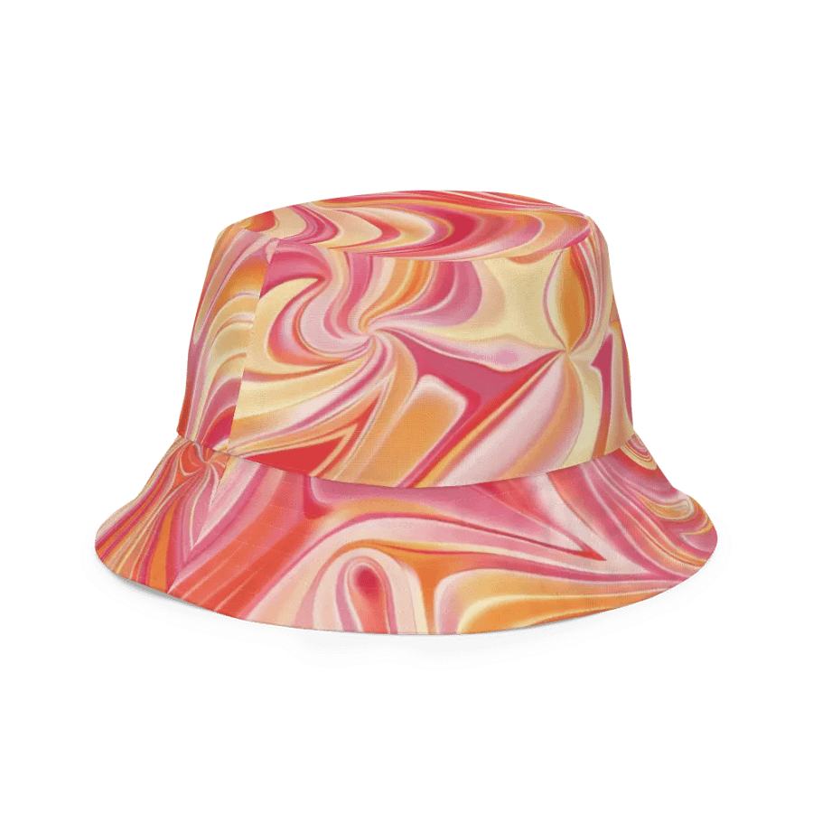 Marbled Sunset Reversible Bucket Hat product image (6)