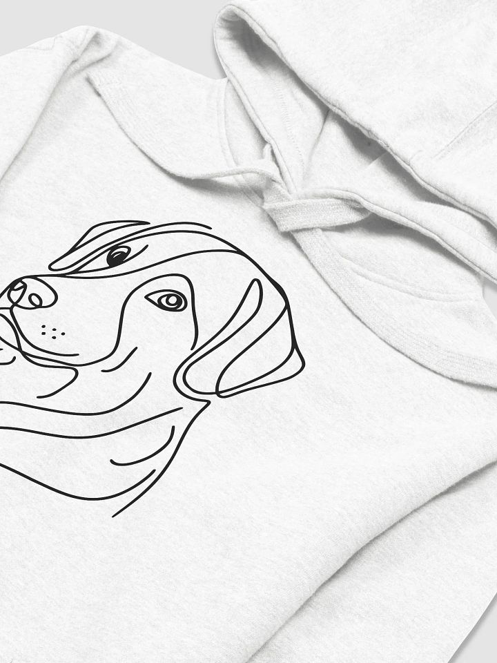 Minimalist Dog Drawing Hoodie product image (2)